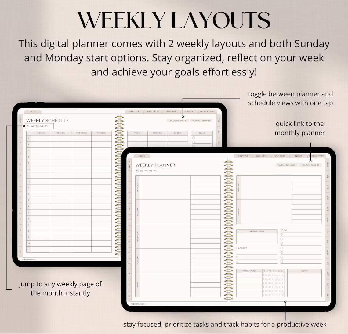 The Ultimate All-in-One Digital Planner (2025 Edition)